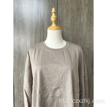 Vintage paar losse t-shirt met lange mouwen